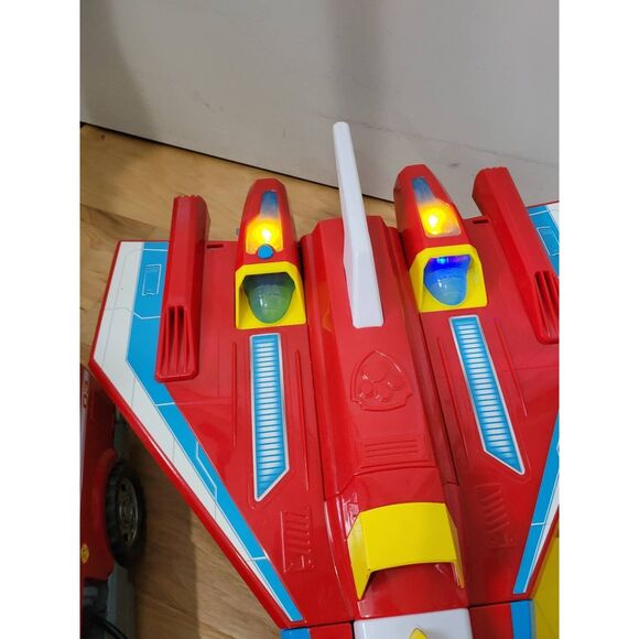 A huge lot of paw patrol toys includes lookout tower, bus, plane, and ship - Picture 2 of 7